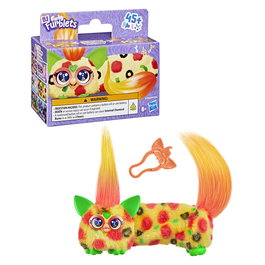 HASBRO Mini Furby Pepp-Oh-Roni Furblet - Peluche interactive extensible avec musique, sons et langage Furbish - Jouet pour enfants dès 6 ans