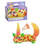 HASBRO Mini Furby Pepp-Oh-Roni Furblet - Peluche interactive extensible avec musique, sons et langage Furbish - Jouet pour enfants dès 6 ans