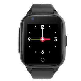 Leotec Leswkids06K Kids Allo Plus – Montre connectée enfant 4G avec GPS, écran tactile IPS 1,4", caméra, SOS, noir
