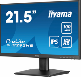 IIYAMA Ecran ProLite XU2293HS-B6 - Écran PC 22" Full HD 16:9 LED avec HDMI, DVI-D et VGA - Noir