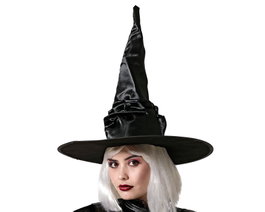 Atosa Chapeau de Sorcière Noir Classique