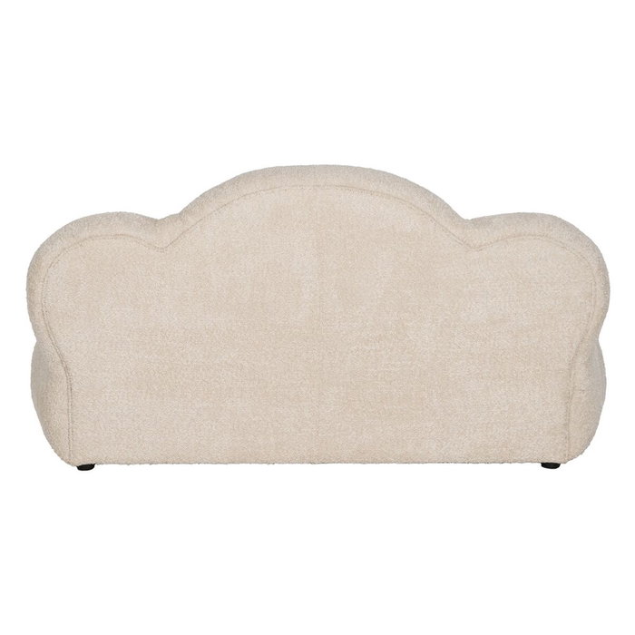 BigBuy Home Canapé Beige en Polyester et Bois de Pin