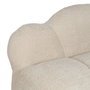 BigBuy Home Canapé Beige en Polyester et Bois de Pin