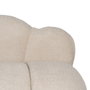 BigBuy Home Canapé Beige en Polyester et Bois de Pin