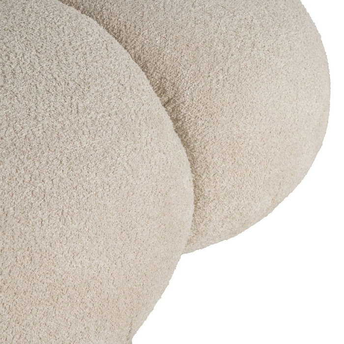 BigBuy Home Canapé Beige en Polyester et Bois de Pin
