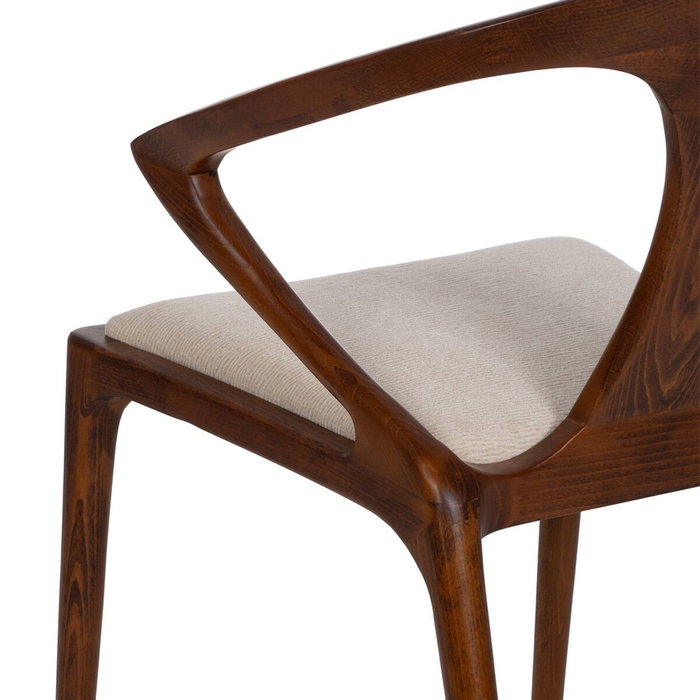 BigBuy Home Chaise de Salle à Manger Marron Beige BigBuy Home Chaise de Salle à Manger Marron Beige