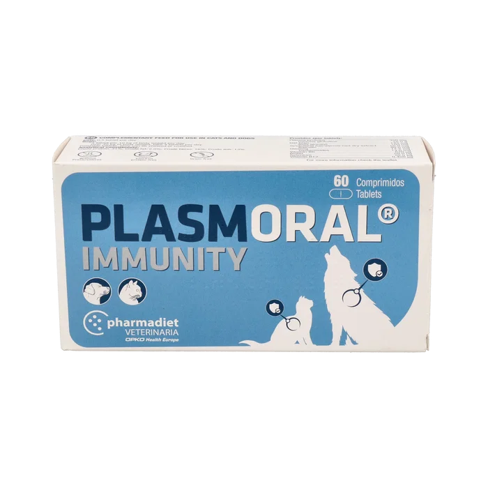 OPKO Plasmoral Inmunity 60 Comp Vet - Complément alimentaire vétérinaire pour l'immunité, 60 comprimés OPKO Plasmoral Inmunity 60 Comp Vet - Complément alimentaire vétérinaire pour l'immunité, 60 comprimés