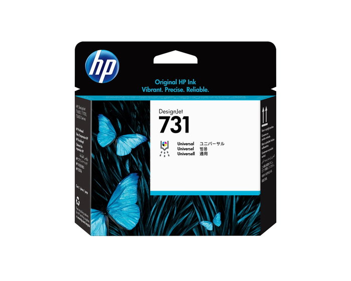 HP Tête d'impression 731 (P2V27A) cyan