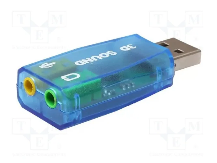 GEMBIRD Carte Son Externe SC-USB-02 Bleu GEMBIRD Carte Son Externe SC-USB-02 Bleu