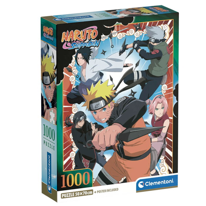 Clementoni Puzzle Naruto Shippuden 1000 pièces