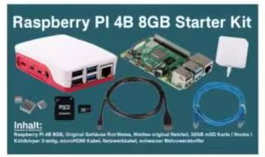 Raspberry Pi Kit Raspberry Pi 4B 8 Go Blanc / rouge