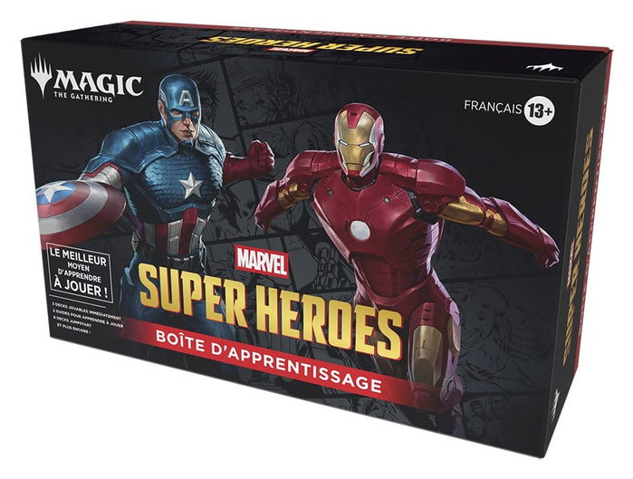 Wizards of the Coast Magic the Gathering Marvel Super Heroes Boîtes d'apprentissage (3) *FRANCAIS* Wizards of the Coast Magic the Gathering Marvel Super Heroes Boîtes d'apprentissage (3) *FRANCAIS*