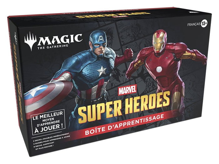 Wizards of the Coast Magic the Gathering Marvel Super Heroes Boîtes d'apprentissage (3) *FRANCAIS* Wizards of the Coast Magic the Gathering Marvel Super Heroes Boîtes d'apprentissage (3) *FRANCAIS*
