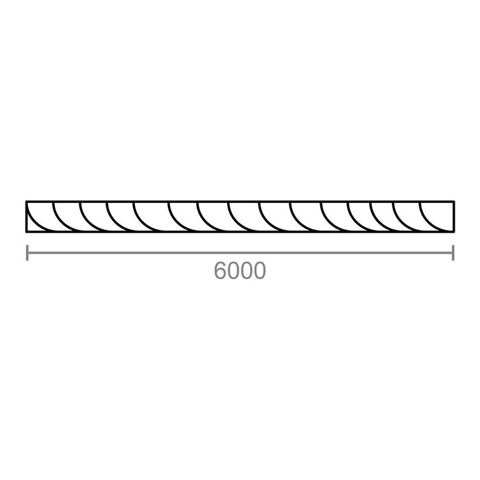 Edm Corde blanche pour tour de persienne Pr17, 6 m Edm Corde blanche pour tour de persienne Pr17, 6 m