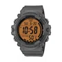 Casio AE-1500WHC - Montre Homme Digitale Quartz Gris - Chronomètre, 5 Alarmes, Calendrier, Étanche 10 bar - Autonomie 10 ans