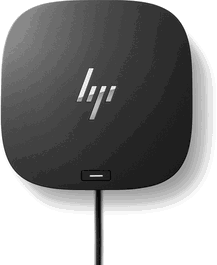 HP Station d'accueil USB-C G5 26D32AA - 100W, 9 ports (USB-A, USB-C, HDMI, DisplayPort, RJ45) pour PC portable - Noir
