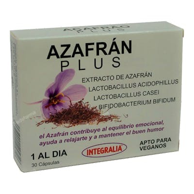 Integralia Azafrán Plus 30 capsules