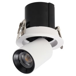 Downlight LED orientable 10 W 4000 K Blanc Naturel IRC > 90