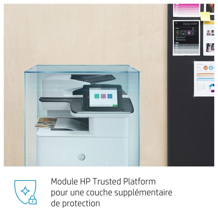 HP Color LaserJet Enterprise M776dn - Imprimante laser multifonction couleur professionnelle, A3, 45 ppm, recto-verso, réseau