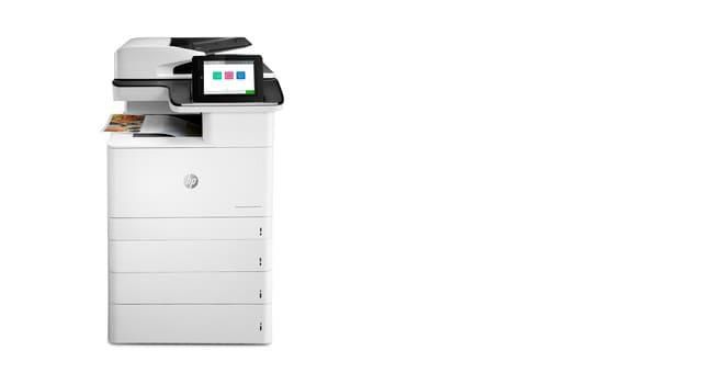 HP Color LaserJet Enterprise M776dn - Imprimante laser multifonction couleur professionnelle, A3, 45 ppm, recto-verso, réseau