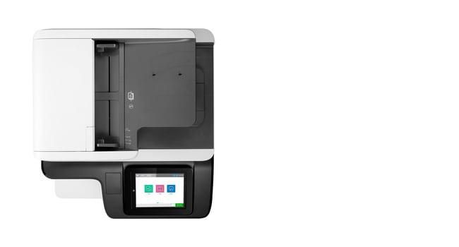 HP Color LaserJet Enterprise M776dn - Imprimante laser multifonction couleur professionnelle, A3, 45 ppm, recto-verso, réseau