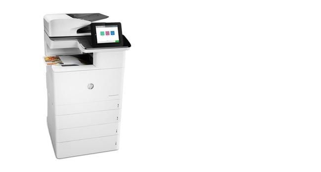 HP Color LaserJet Enterprise M776dn - Imprimante laser multifonction couleur professionnelle, A3, 45 ppm, recto-verso, réseau