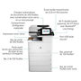 HP Color LaserJet Enterprise M776dn - Imprimante laser multifonction couleur professionnelle, A3, 45 ppm, recto-verso, réseau