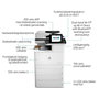 HP Color LaserJet Enterprise M776dn - Imprimante laser multifonction couleur professionnelle, A3, 45 ppm, recto-verso, réseau