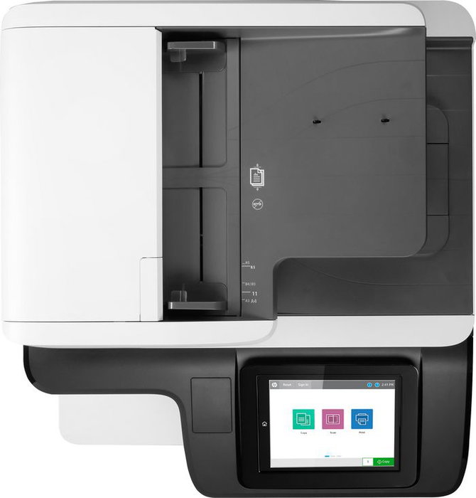 HP Color LaserJet Enterprise M776dn - Imprimante laser multifonction couleur professionnelle, A3, 45 ppm, recto-verso, réseau