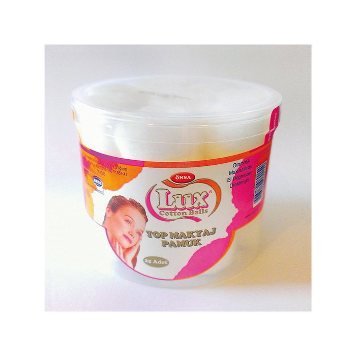 Bifull - Boîte de 25 boules de démaquillage coton Lux pour le visage Bifull - Boîte de 25 boules de démaquillage coton Lux pour le visage