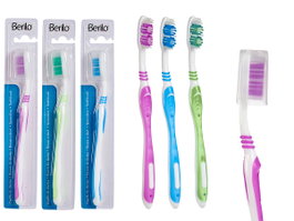 BERILO CEPILLO DIENTES FUNDA Lot de 72