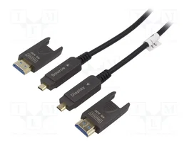 DIGITUS Câble micro HDMI vers micro HDMI 20m noir