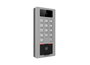 Hikvision DS-K1T502DBFWX-C Panneau de contrôle d'accès avec interphone vidéo IP65 IK09, authentification par carte/empreinte digitale/code PIN, Wi-Fi, application Hik-Connect