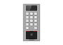 Hikvision DS-K1T502DBFWX-C Panneau de contrôle d'accès avec interphone vidéo IP65 IK09, authentification par carte/empreinte digitale/code PIN, Wi-Fi, application Hik-Connect