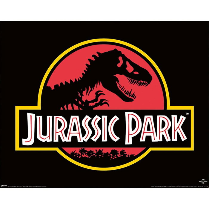 Pyramid International Mini Poster Jurassic Park Logo Classique 40 x 50cm Pyramid International Mini Poster Jurassic Park Logo Classique 40 x 50cm
