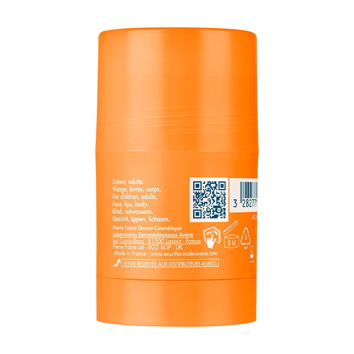 Avène Bâtonnet solaire ultra-résistant invisible SPF50 pour peaux sensibles - 50 g - Protection UVA/UVB, résistant à l'eau Avène Bâtonnet solaire ultra-résistant invisible SPF50 pour peaux sensibles - 50 g - Protection UVA/UVB, résistant à l'eau