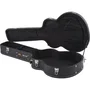 TOBAGO Étui pour guitare acoustique Jumbo en similicuir, intérieur peluche