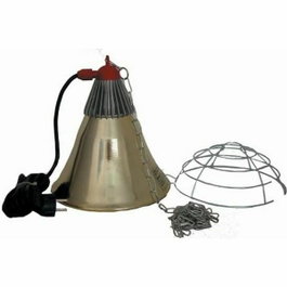 Kerbl Support de lampe simple IPX4 5m Gris