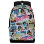 HS FAN Sac à Dos Thème Barbie Comic - 31 x 18 x 44 cm - Compartiment Principal, Ripstop Résistant, Poche pour Électronique, Corras Ajustables
