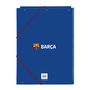 Dossier F.C. Barcelona Bleu Bordeaux A4