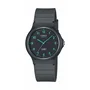 Casio MQ-24B - Montre mixte analogique à quartz - Boîtier gris, bracelet résine - Verre acrylique, étanche (norme ISO 22810), autonomie 2 ans