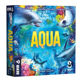 Devir Jeu de société Aqua – Créez votre arrière de corail, stratégie, 1-4 joueurs, dès 8 ans