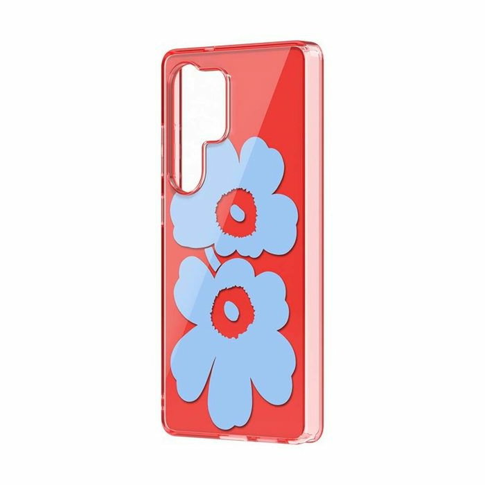 Samsung Coque Unikko Marimekko Motif Floral Rouge pour Galaxy S25 Ultra Samsung Coque Unikko Marimekko Motif Floral Rouge pour Galaxy S25 Ultra