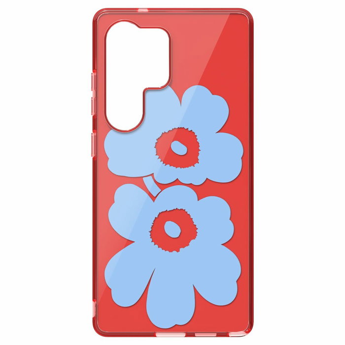 Samsung Coque Unikko Marimekko Motif Floral Rouge pour Galaxy S25 Ultra Samsung Coque Unikko Marimekko Motif Floral Rouge pour Galaxy S25 Ultra