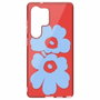 Samsung Coque Unikko Marimekko Motif Floral Rouge pour Galaxy S25 Ultra