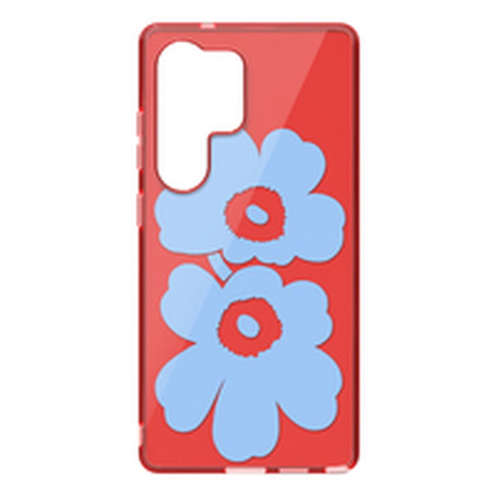 Samsung Coque Unikko Marimekko Motif Floral Rouge pour Galaxy S25 Ultra Samsung Coque Unikko Marimekko Motif Floral Rouge pour Galaxy S25 Ultra