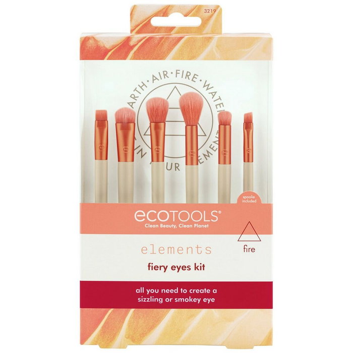 Ecotools Elements Fire Fiery Eyes Kit de 6 pinceaux