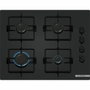 Bosch POP6B6K30 Table de cuisson à gaz Série 2, 4 foyers, Noir