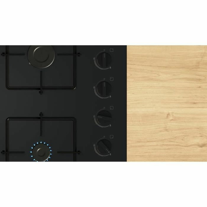 Bosch POP6B6K30 Table de cuisson à gaz Série 2, 4 foyers, Noir Bosch POP6B6K30 Table de cuisson à gaz Série 2, 4 foyers, Noir