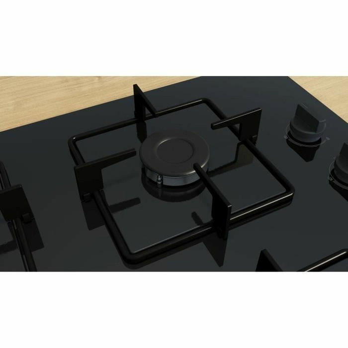 Bosch POP6B6K30 Table de cuisson à gaz Série 2, 4 foyers, Noir Bosch POP6B6K30 Table de cuisson à gaz Série 2, 4 foyers, Noir